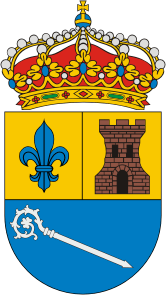 Villar de Domingo García (Spain), coat of arms - vector image