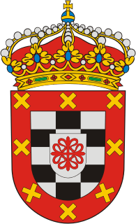 Viso del Marques (Spain), coat of arms - vector image