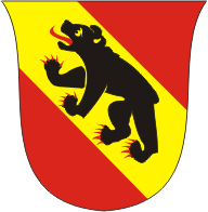 Bern (canton in Switzerland), coat of arms - vector image