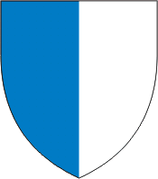 Cossonay (district in Switzerand), coat of arms - vector image