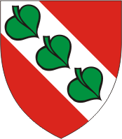 Куртелери (округ Швейцарии), герб - векторное изображение