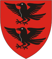 Einsiedeln (district in Switzerland), coat of arms - vector image