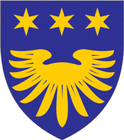 Jenas (district in Switzerland), coat of arms - vector image