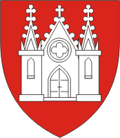 Moutier (district in Switzerland), coat of arms - vector image