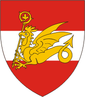 Porrentruy (district in Switzerland), coat of arms - vector image