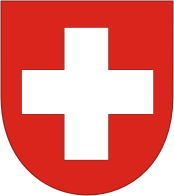 Switzerland, coat of arms - vector image