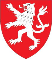 Thusis (district in Switzerland), coat of arms - vector image