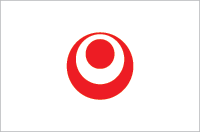 Okinawa (prefecture in Japan), flag - vector image