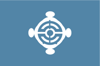 Чуо-ку (район Токио), флаг - векторное изображение
