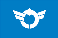 Shiga (prefecture in Japan), flag - vector image