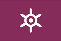 Tokyo (prefecture in Japan), flag - vector image