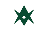 Toyota (Japan), flag - vector image