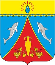 Vector clipart: Chernomorskoe rayon (Crimea), coat of arms