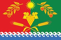 Лесновка (Крым), флаг - векторное изображение