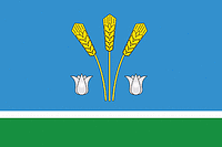 Tokarevo (Crimea), flag (2008) - vector image