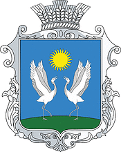 Журавки (Крым), герб (2008 г.) - векторное изображение
