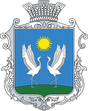 Vector clipart: Zhuravki (Crimea), coat of arms (2008)