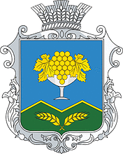 Zolotoe Pole (Crimea), coat of arms (2008) - vector image