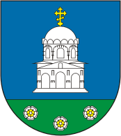 Vector clipart: Petropavlovka rayon (Dnepropetrovsk oblast), coat of arms