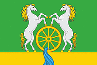 Nizhnyaya Maktama (Tatarstan), flag - vector image
