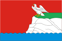 Verkhniy Uslon rayon (Tatarstan), flag - vector image