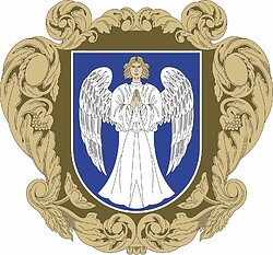 Vector clipart: Kiev oblast, proposed coat of arms (2023)