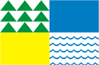 Ukrainka (Kiev oblast), flag