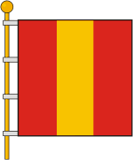 Vector clipart: Novgorodka (Kirovograd oblast), flag