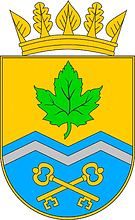 Vector clipart: Yavorov rayon (Lvov oblast), coat of arms (2021)