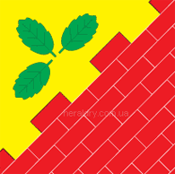 Флаг села Ясеница Замковая
