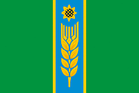 Lyubashyovka rayon (Odessa oblast), flag - vector image