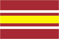 Derazhnyansky rayon (Khmelnitsky oblast), flag - vector image