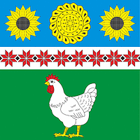 Kadievka (Khmelnitsky oblast), flag