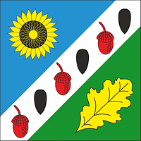 Magnishevka (Khmelnitsky oblast), flag - vector image