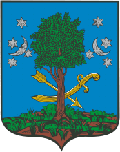 Berezna (Chernigov oblast), coat of arms (1782) - vector image
