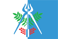 Ижевск (Удмуртия), флаг - векторное изображение