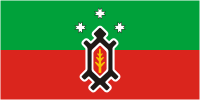 Igra rayon (Udmurtia), flag (before 2005) - vector image