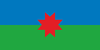 Vector clipart: Syumsinsky rayon (Udmurtia), flag