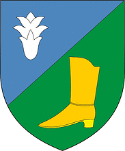 Vector clipart: Kozhan Gorodok (Brest oblast), coat of arms