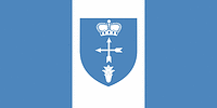 Luninets (Brest oblast), flag - vector image