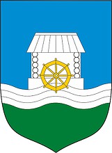 Melniki (Brest oblast), proposed coat of arms (2019) - vector image