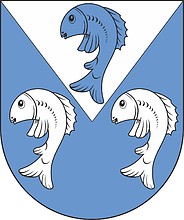 Podsvilie (Vitebsk oblast), coat of arms - vector image