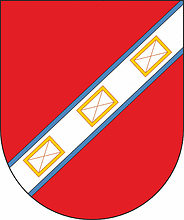 Озаричи (Гомельская область), герб - векторное изображение