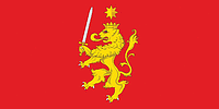 Паричи (Гомельская область), флаг - векторное изображение