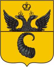 Rogachyov (Gomel oblast), coat of arms (1781) - vector image