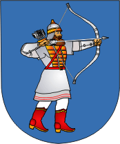 Turov (Gomel oblast), coat of arms - vector image