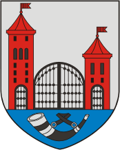 Skidelya (Grodno oblast), coat of arms - vector image