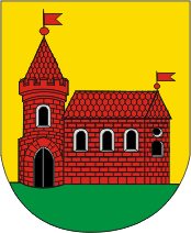 Glusk (Mogilev oblast), coat of arms - vector image