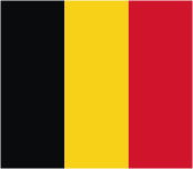 Бельгия, флаг - векторное изображение