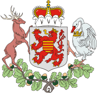 Limburg (province in Belgium), coat of arms - vector image